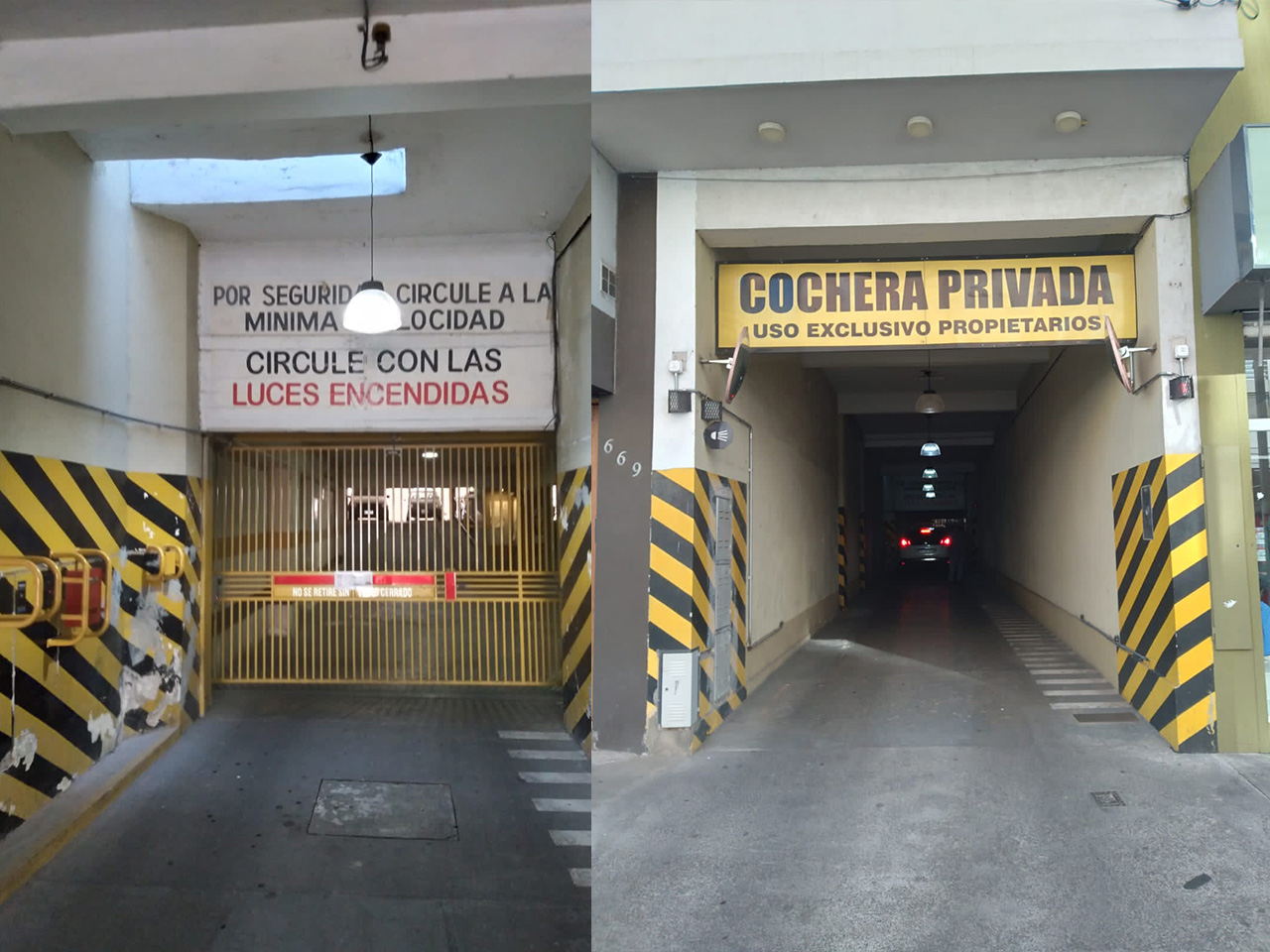 Cochera centrica
