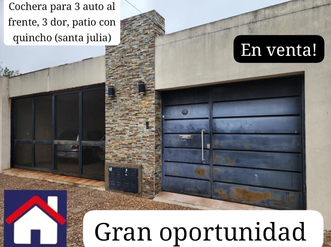 ¡Oportunidad! Venta de Casa con Amplio Espacio y Comodidad en Muratore 3035, Barrio Santa Julia