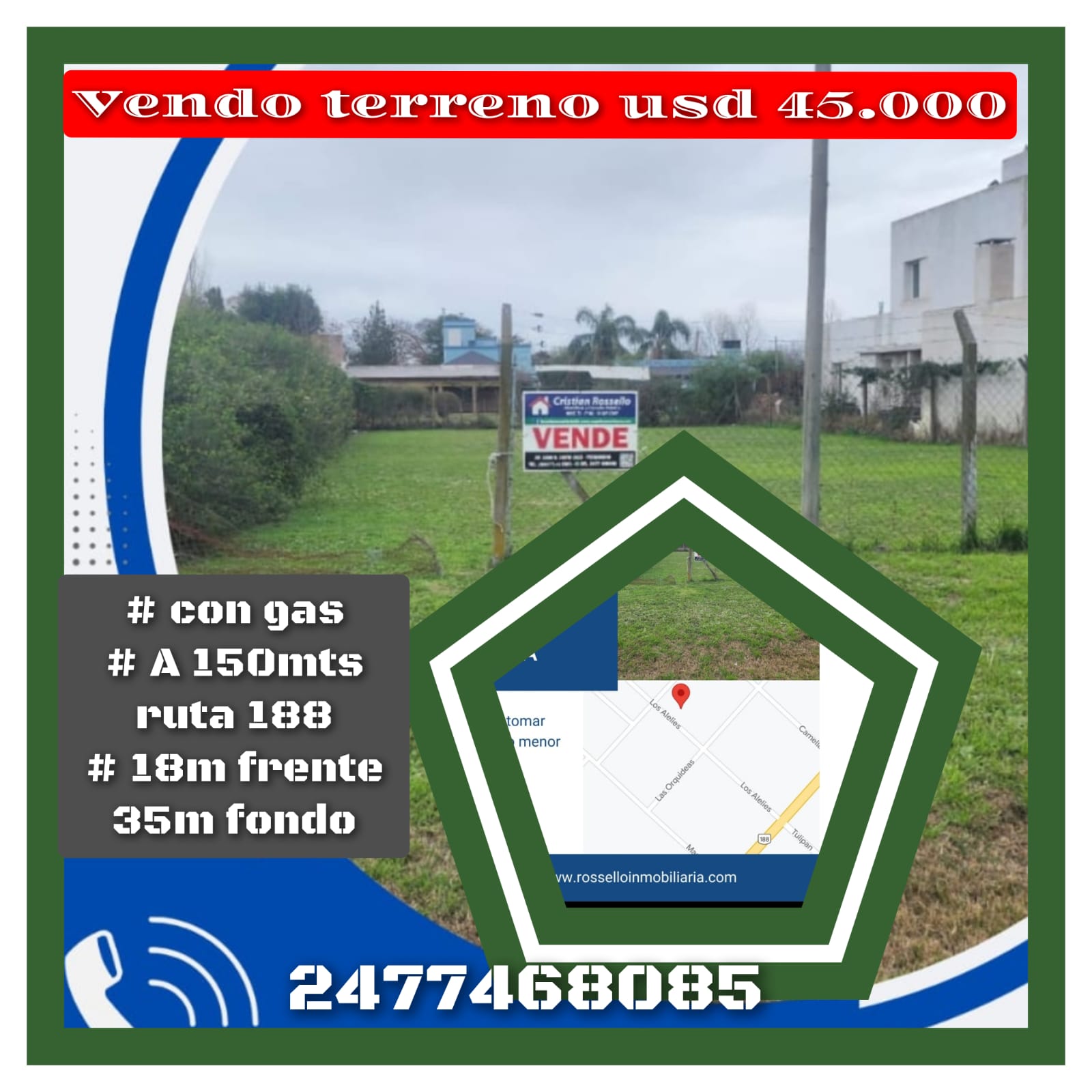 🌿 TERRENO EN VENTA ? EXCELENTE UBICACIÓN 🌿